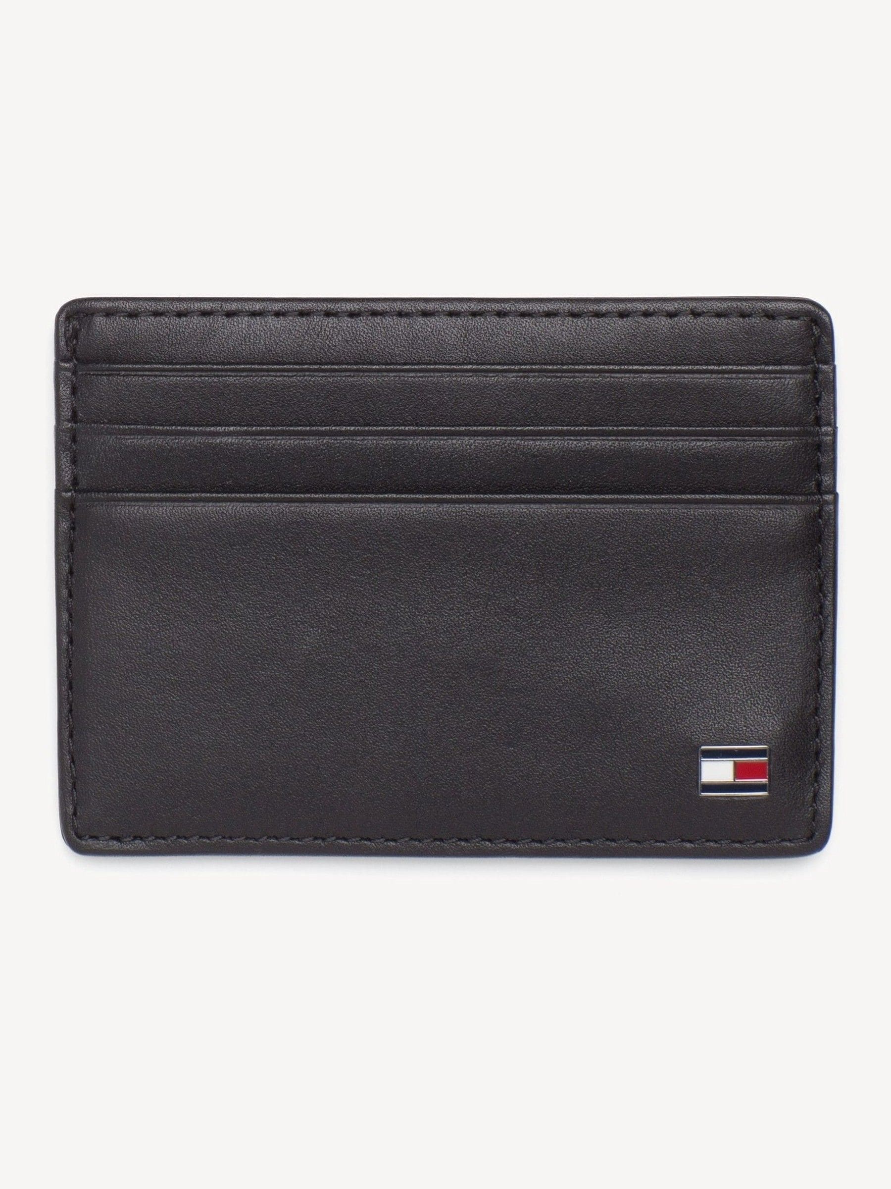 Tommy Hilfiger Svart Eton kortholder, UK-versjon