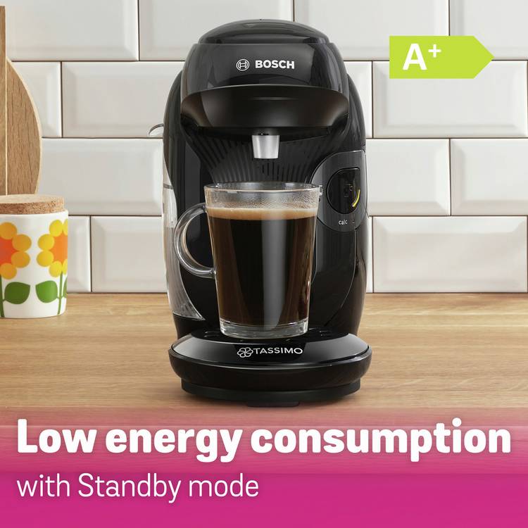 Tassimo Bosch coffee machine black (British brand)
