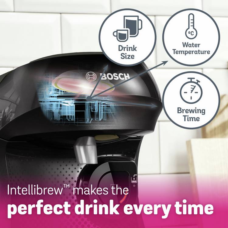 Tassimo Bosch coffee machine black (British brand)