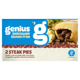 Genius Gluten Free Steak Pies x2 GOODS Sainsburys   