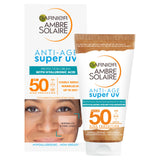 Garnier Ambre Solaire Anti Age Super UV Face Protection Cream SPF 50 50ml GOODS Sainsburys   