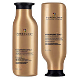 Pureology Nanoworks Gold Shampoo and Conditioner Bundle For Dry, Dull Hair GOODS Boots   