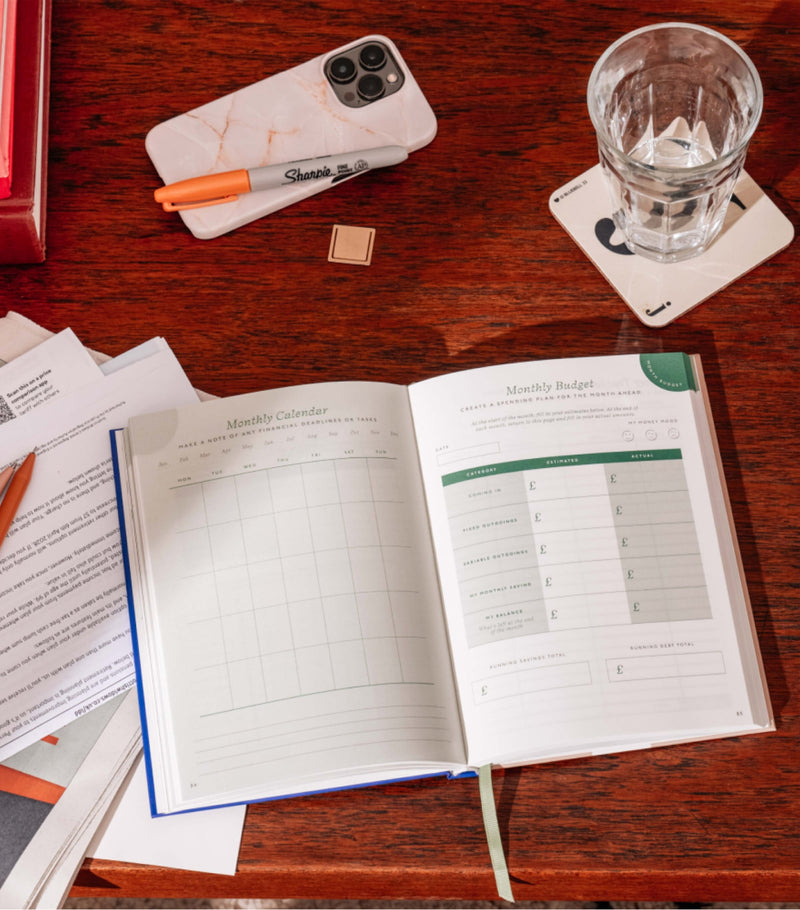 Papier Wonder finance planner, imported from the UK