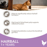 Iams hairball dry cat food chicken 800g, UK version