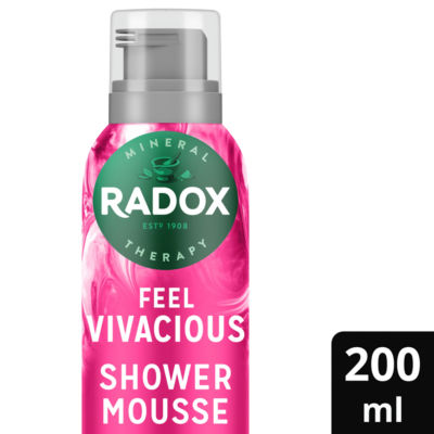 Radox Feel Vivacious Shave & Shower Mousse 200 ml, UK version