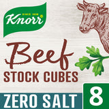 Knorr Zero Salt Stock Cubes Beef GOODS ASDA   