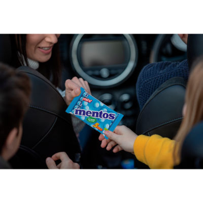 Mentos mint rolls chewy dragees 5 x 38g, imported from the UK
