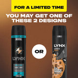 Lynx Men's Body Spray Leather and Cookies 250 ml, UK version