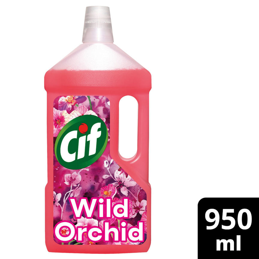 Cif Floor Cleaner Wild Orchid 950 ml GOODS ASDA   