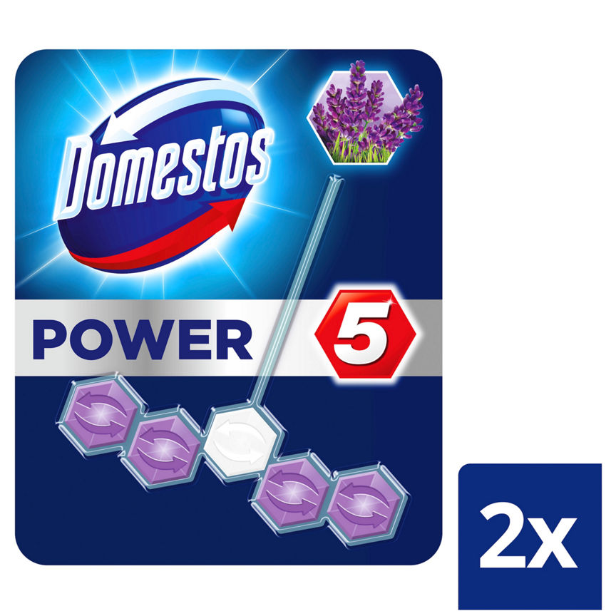 Domestos Lavender Toilet Rim Block