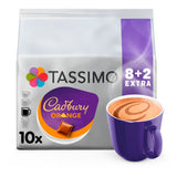 Tassimo Cadbury Orange hot chocolate pods 10 pack (British brand)