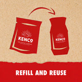 Kenco Smooth Instant Coffee Paper Refill 150g, UK version