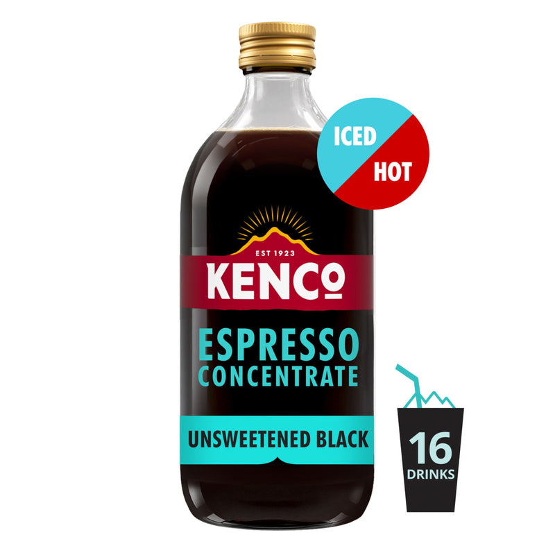 Kenco espresso concentrate unsweetened black 485ml, UK version