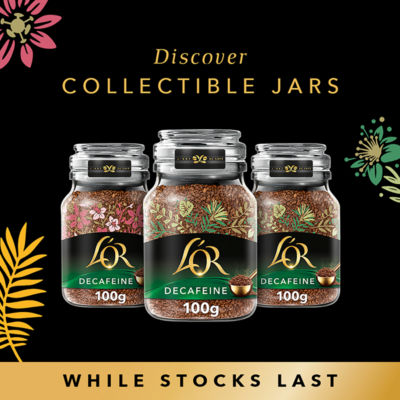 L'OR decaffeinated instant coffee 100g, UK version