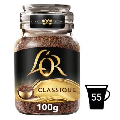 L'OR Classique instant coffee 100g, UK version