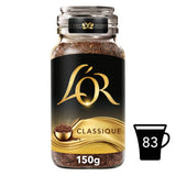 L'OR Classique instant coffee 150g jar (British brand)