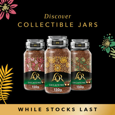 L'OR instant coffee decaf 150g, UK version