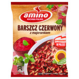 Amino Red Borscht instant noodles soup with marjoram 66g - British product