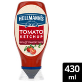 Hellmann's tomato ketchup squeeze bottle 430ml, imported from the UK