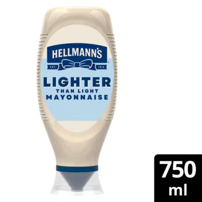 Hellmann's Lighter Than Light Mayonnaise 750 ml, UK version