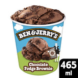 Ben & Jerry's chocolate fudge brownie ice cream 465ml - British product
