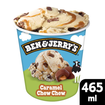Ben & Jerry's Caramel Chew-Chew Ice Cream Frozen Dessert 465ml