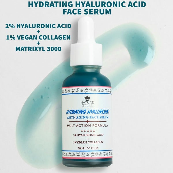 2% Hyaluronic Acid + 1% Vegan Collagen Face Serum GOODS Superdrug   