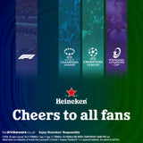 Heineken 0.0 Alcohol Free Beer Cans