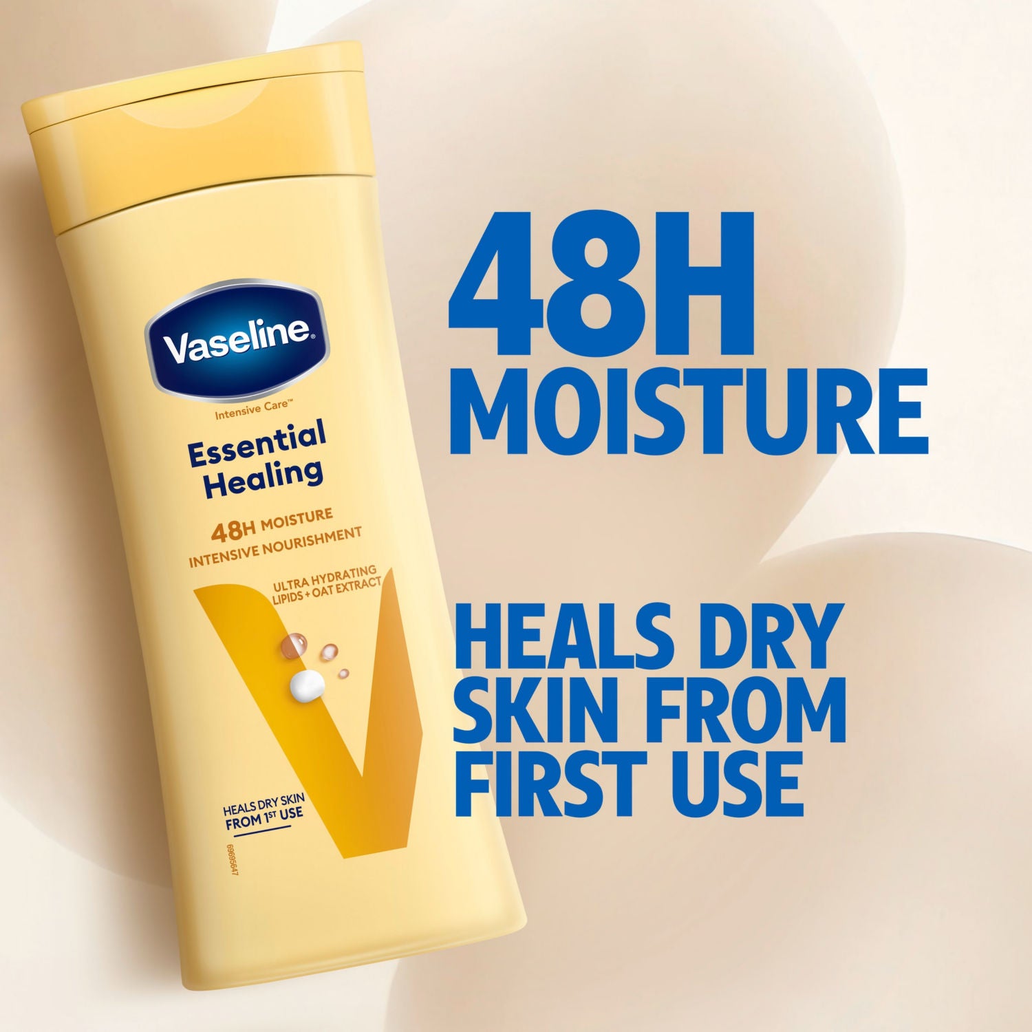 Vaseline Essential Healing Body Lotion 400ml (British brand)