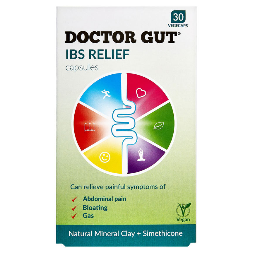 Doctor Gut IBS Relief Capsules 30 Vegecaps GOODS ASDA   