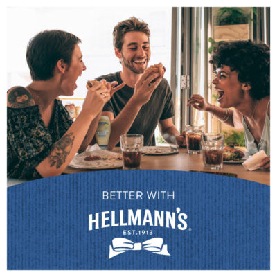Hellmann's Rich & Smoky BBQ Sauce 430ml, imported from the UK