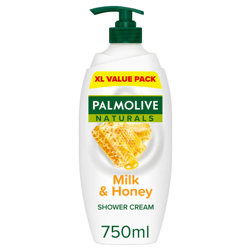 Palmolive Naturals Milk & Honey Shower Gel Pump GOODS ASDA   