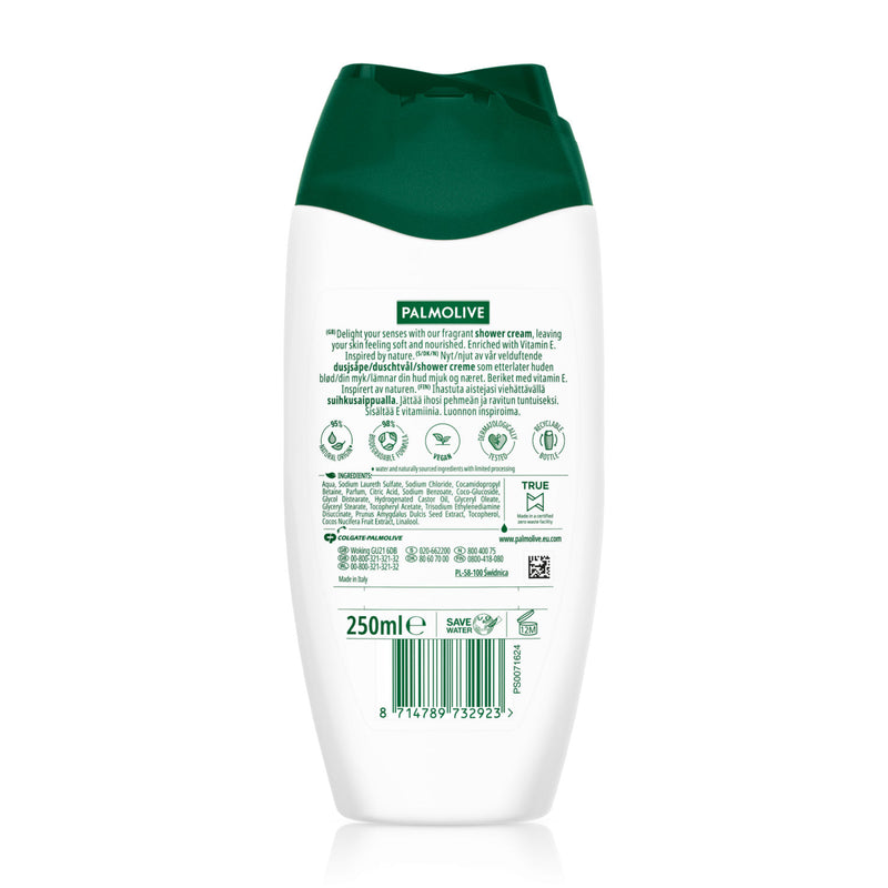Palmolive Naturals Coconut & Milk Shower Gel Body Wash 250ml, imported from the UK