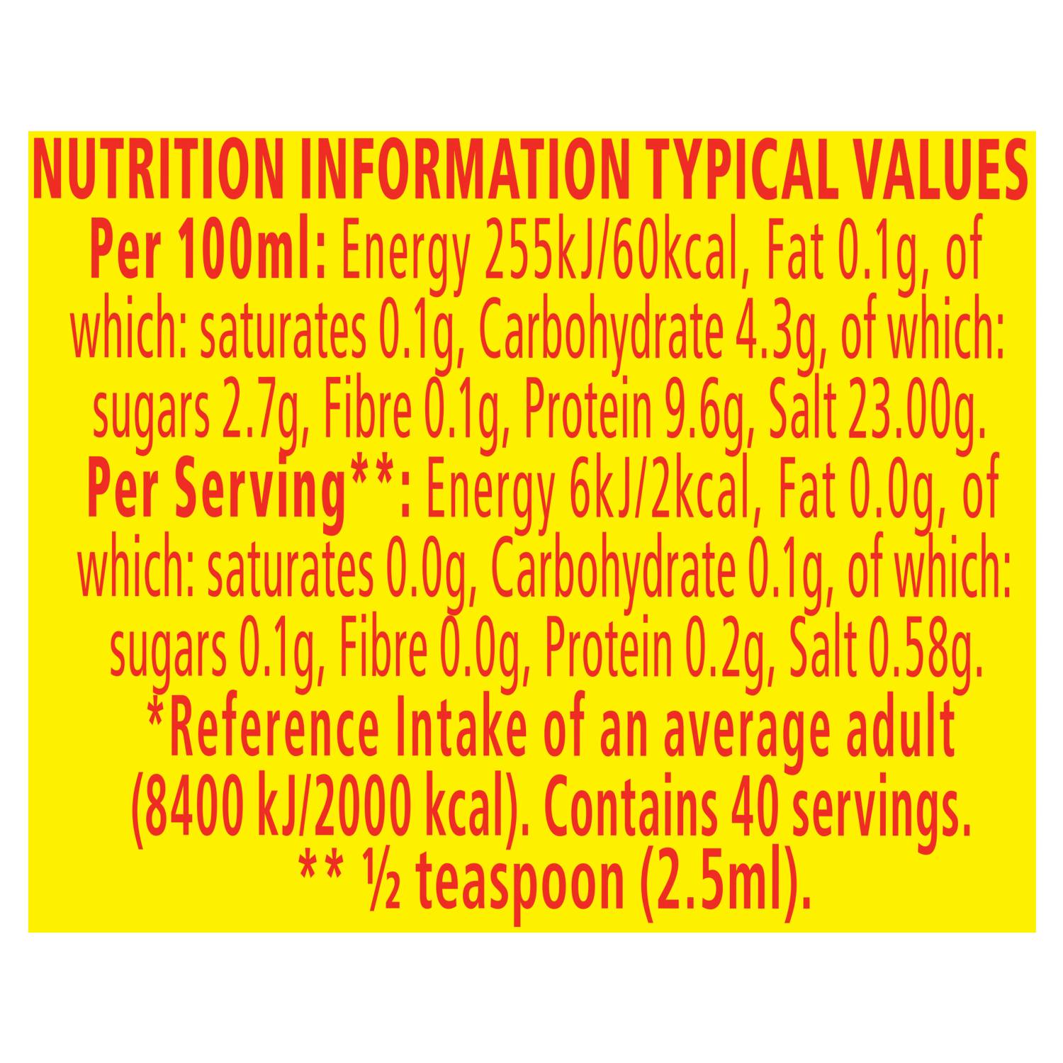 Maggi aromatic hot seasoning sauce 100ml (British brand)