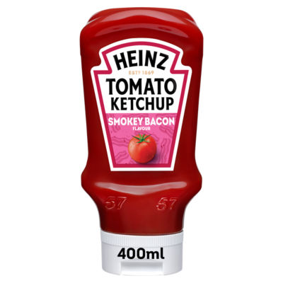 Heinz Smokey Bacon Ketchup 460g - British product
