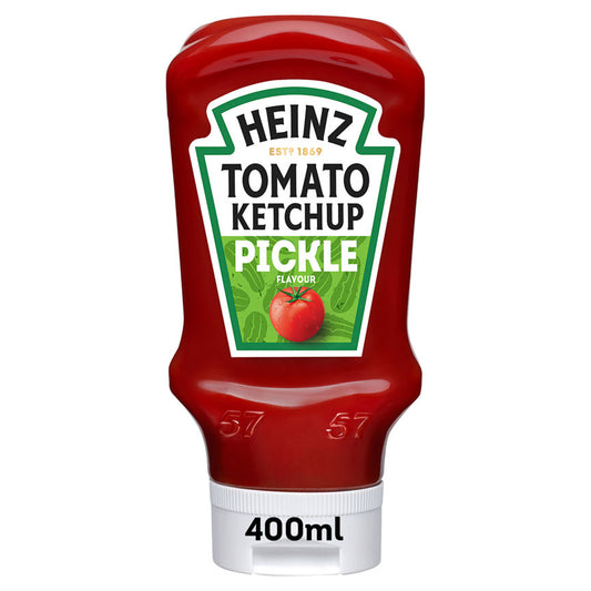 Heinz Pickle Flavour Tomato Ketchup 400ml GOODS ASDA   
