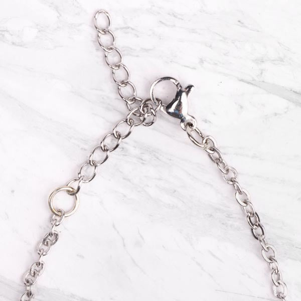 Myga heart chakra bracelet stainless steel 16cm, UK version