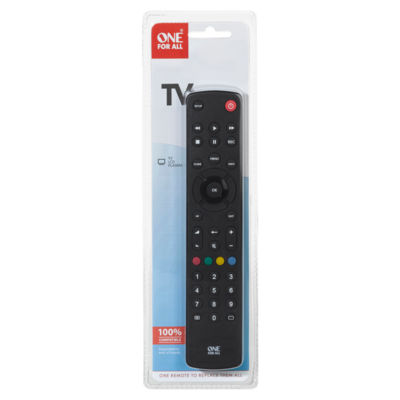 ASDA One For All Contour Universal TV Remote- Buy online at McGrocer