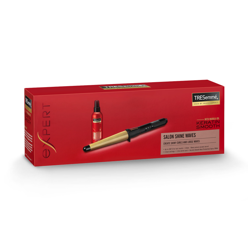 TRESemmé Keratin Smooth waving wand black, imported from the UK