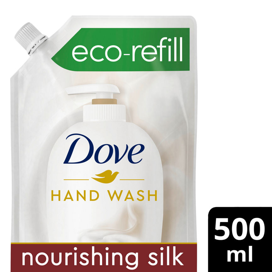 Dove Fine Silk Caring Liquid Hand Wash Refill GOODS ASDA   