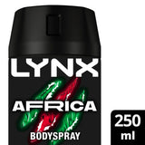 Lynx Aerosol Bodyspray Africa 250 ml
