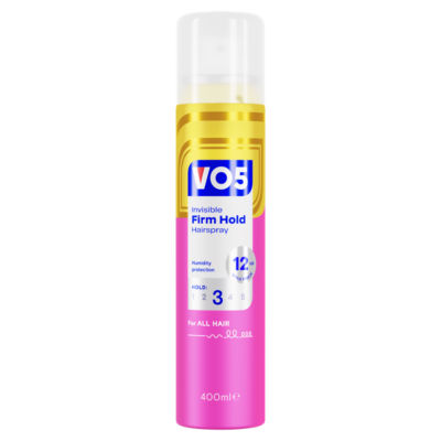 ASDA VO5 Invisible Firm Hold Hairspray Hair Styling Spray 289g- Buy online at McGrocer
