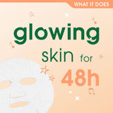 Simple Protect 'N' Glow sheet mask 48h glow British product