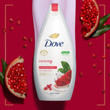 Dove Reviving Body Wash 225ml bottle - British product
