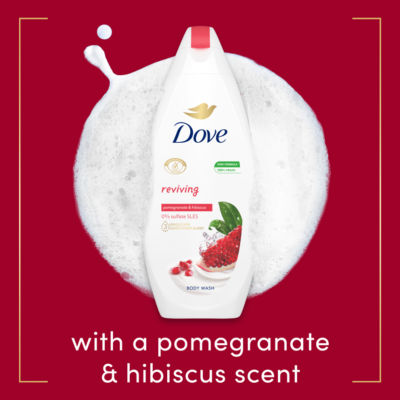 Dove Reviving Body Wash 225ml bottle - British product