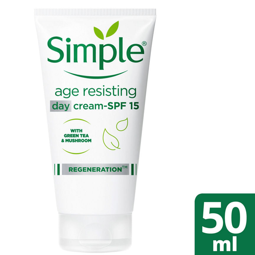 Simple Age Resisting Day Cream SPF GOODS ASDA   