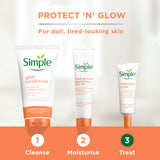 Simple Protect 'N' Glow Express Glow Clay Polish Cleanser