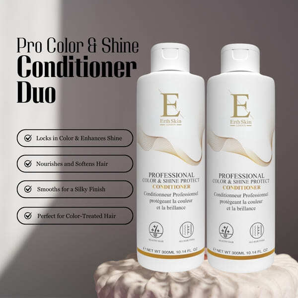 Erth Skin color and shine protect conditioner 2 x 300ml (British brand)