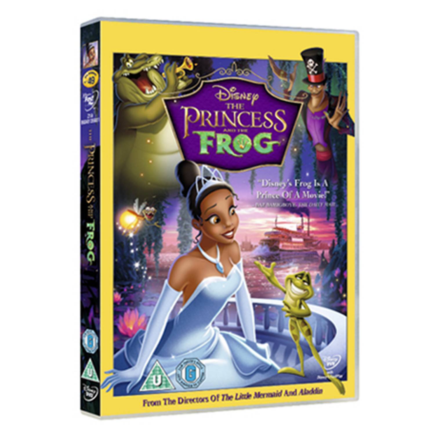 Disney The Princess and the Frog DVD - British product