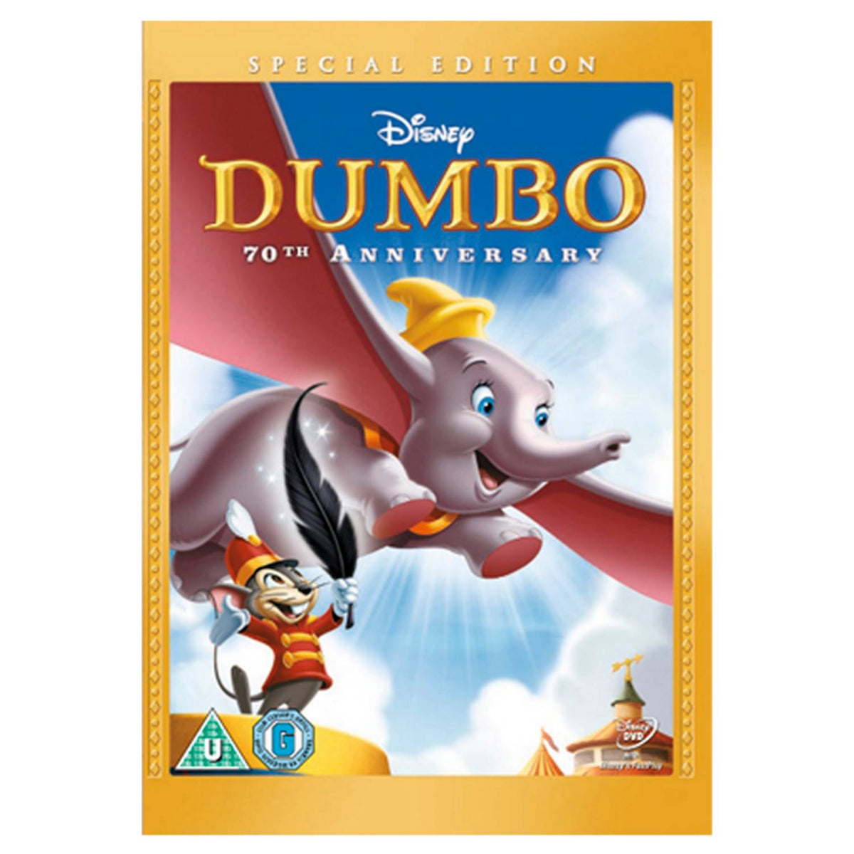 Disney Dumbo Special Edition DVD, UK version